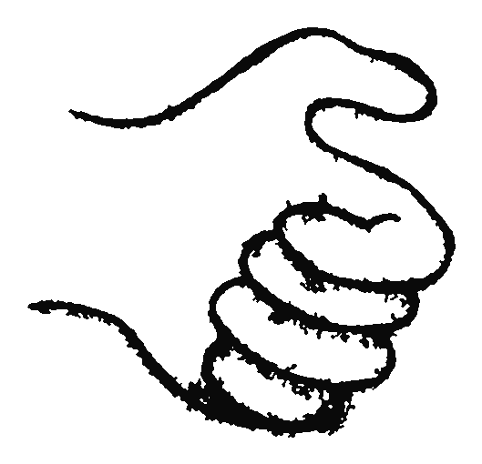 Geoff's official seal of self-approval — a thumbs-up tattoo